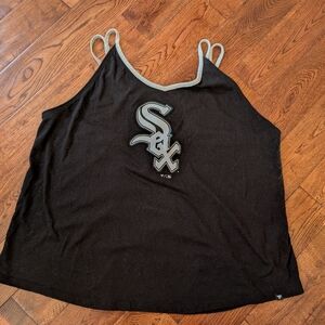 EUC Ladies Chicago White Sox Strappy Tank Top  Fanatics Size 3X